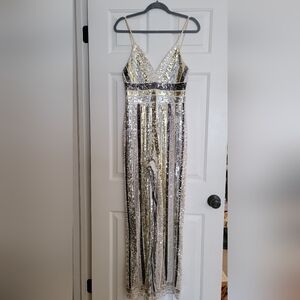 Express sequin jumpsuit
